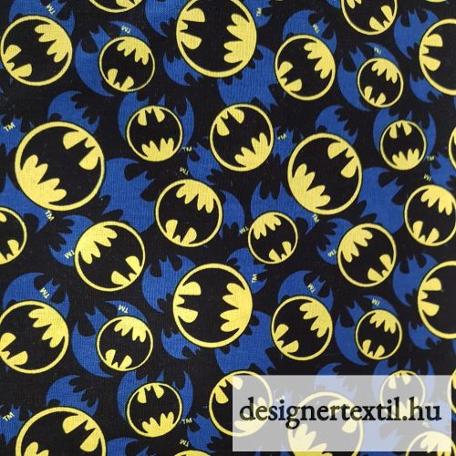 Batman Logo Overlay quilt cotton by Camelot Fabric